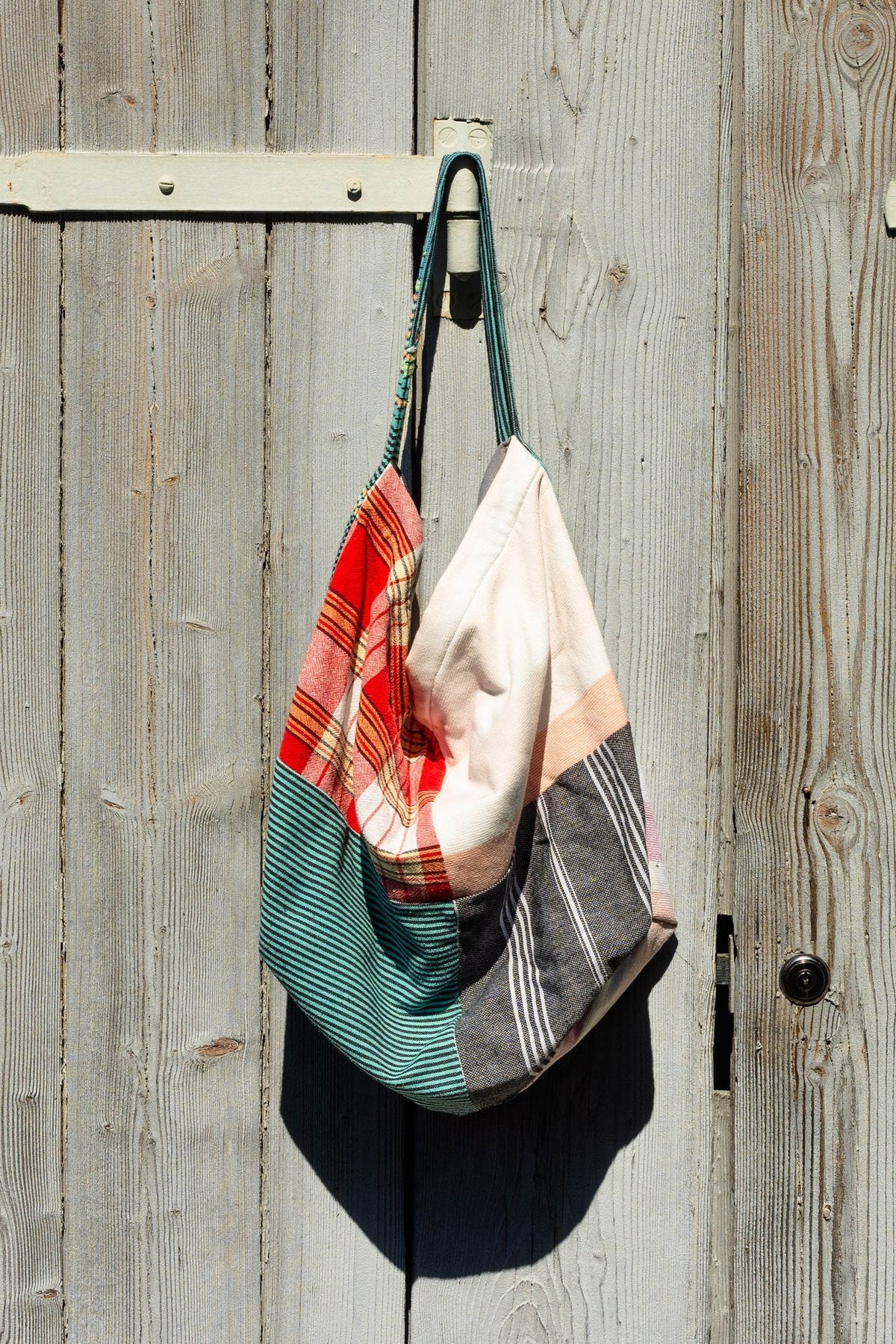 Volaare x Rework Tasche, Unikat aus Hammamtuch